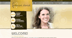 Desktop Screenshot of fremontdental.com